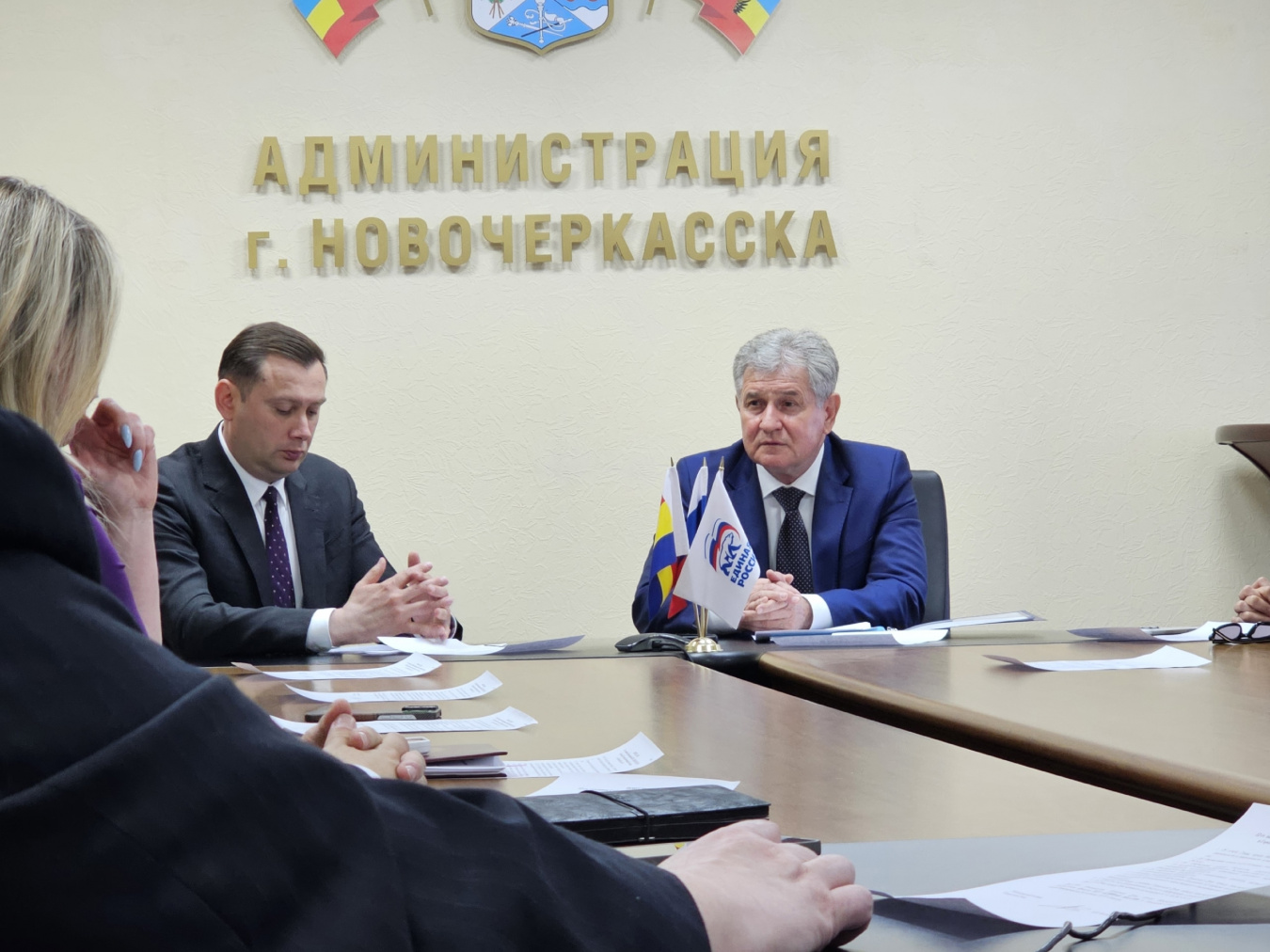 В городской Думе прошло 12-е собрание фракции «ЕДИНАЯ РОССИЯ»